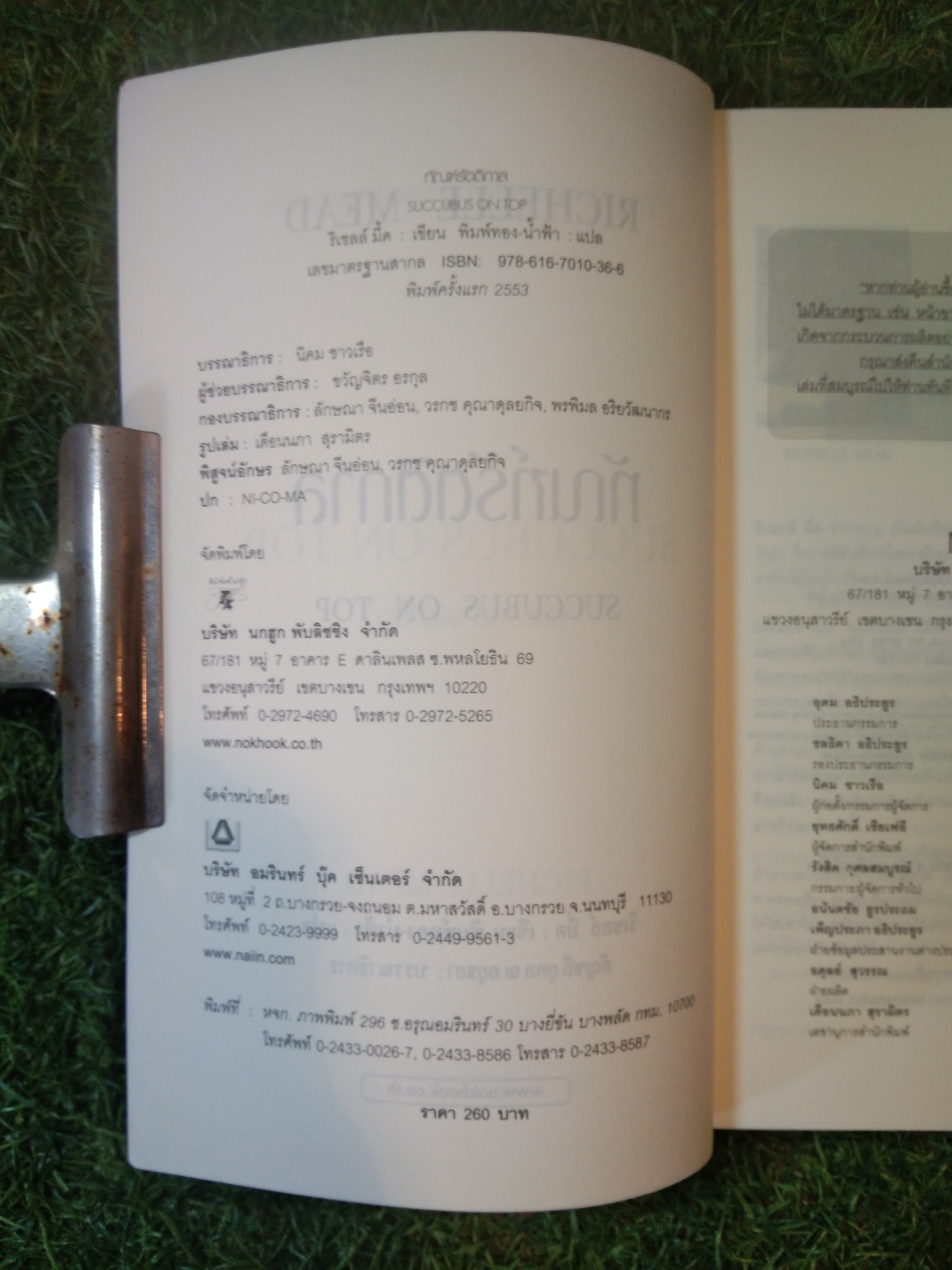 The New York Times Bestseller ทัณฑ์รัตติกาล ซัคคิวบัส ออน ท็อป SUCCUBUS ON TOP / ริเชลล์ มี้ด