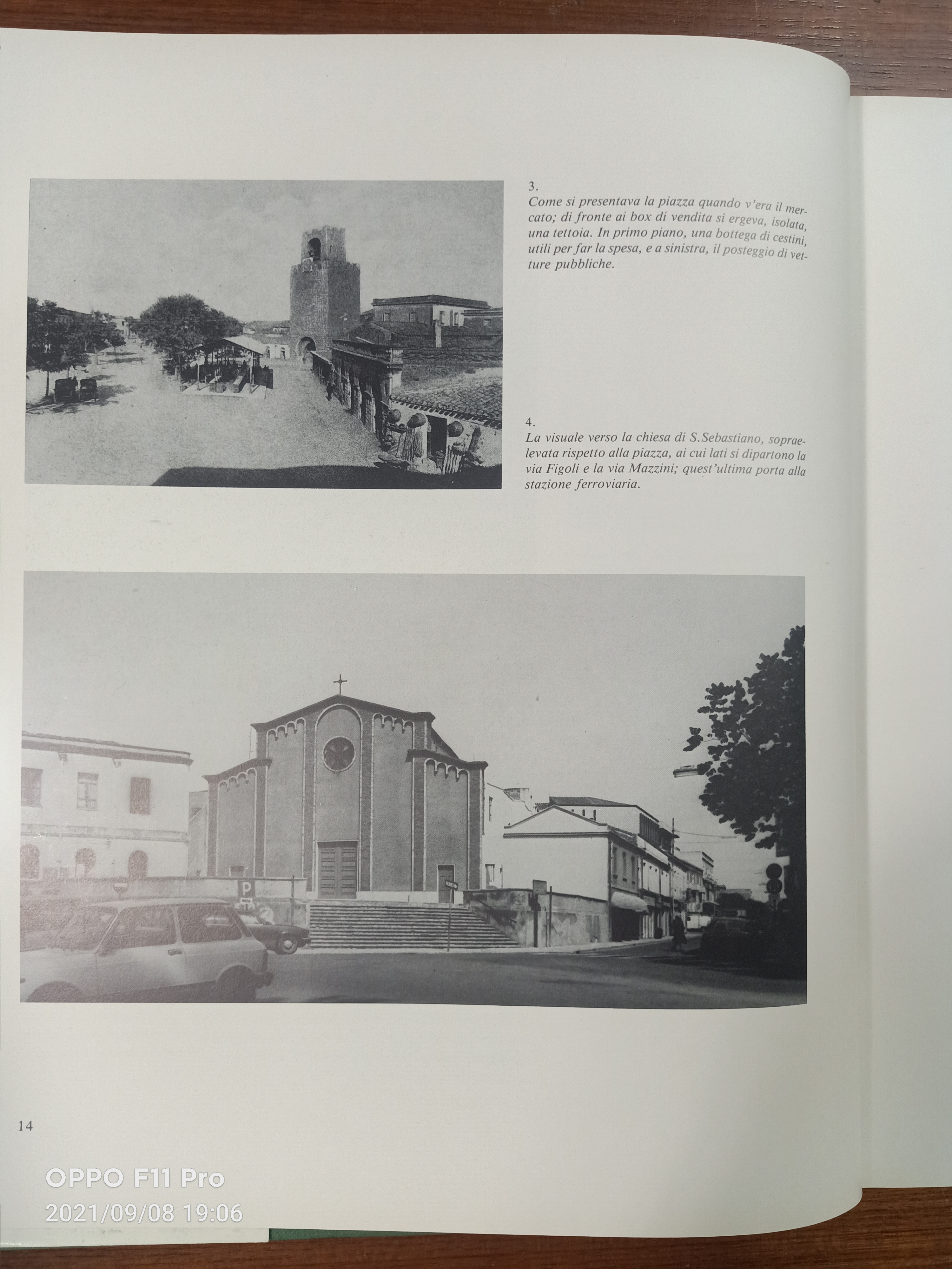 ORISTANO eil suo volto(หนังสือเล่มนี้สภาพไม่สมบรูณ์ด้านปกในตามรูปที่ถ่าย) / VICO MOSSA GIUSEPPE PAU