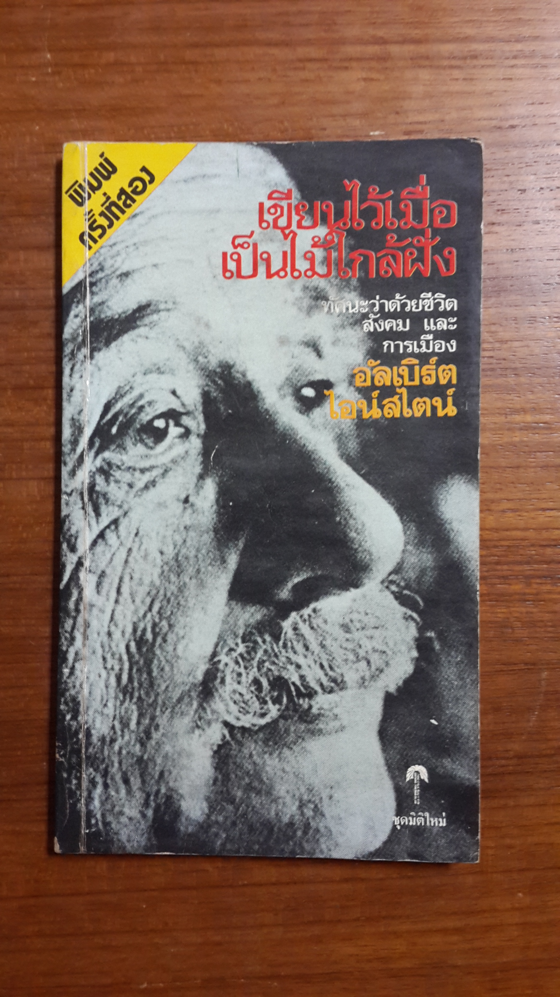 เขียนไว้เมื่อเป็นไม้ใกล้ฝั่ง / อัลเบิร์ต ไอน์สไตน์