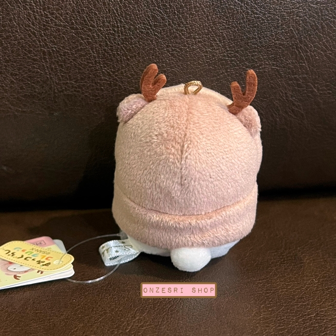 ตุ๊กตาตัวเล็ก Sumikko Gurashi Home Christmas ไซส์ SS มีห่วงไว้ห้อยสายคล้องหรือพวงกุญแจด้านบนได้ มี 4 แบบให้เลือก