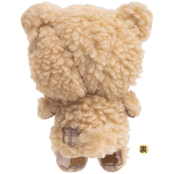 ตุ๊กตาขนหยิก Rilakkuma - Chairoi Koguma and Doll แบบ Rilakkuma สีน้ำตาลอ่อน ขนาด 15 x 9 x 6 ซม.