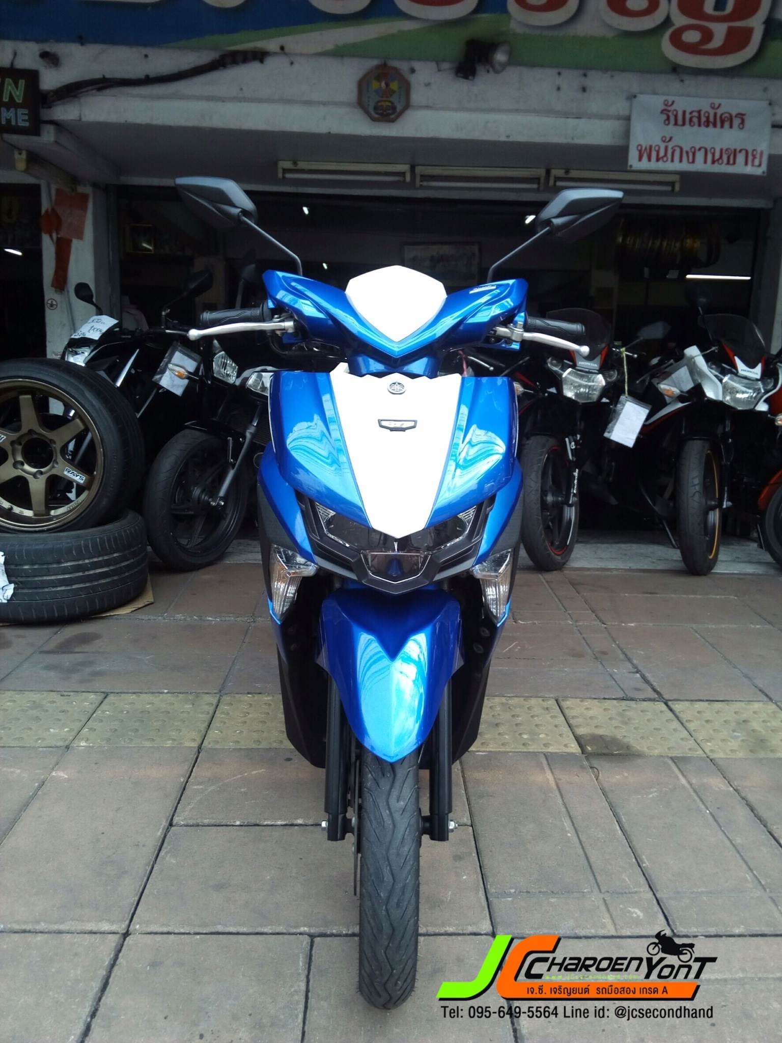 โคตรเป๊ะ โคตรปัง ! สภาพป้ายแดง YAMAHA GT-125 ลายล่าสุด