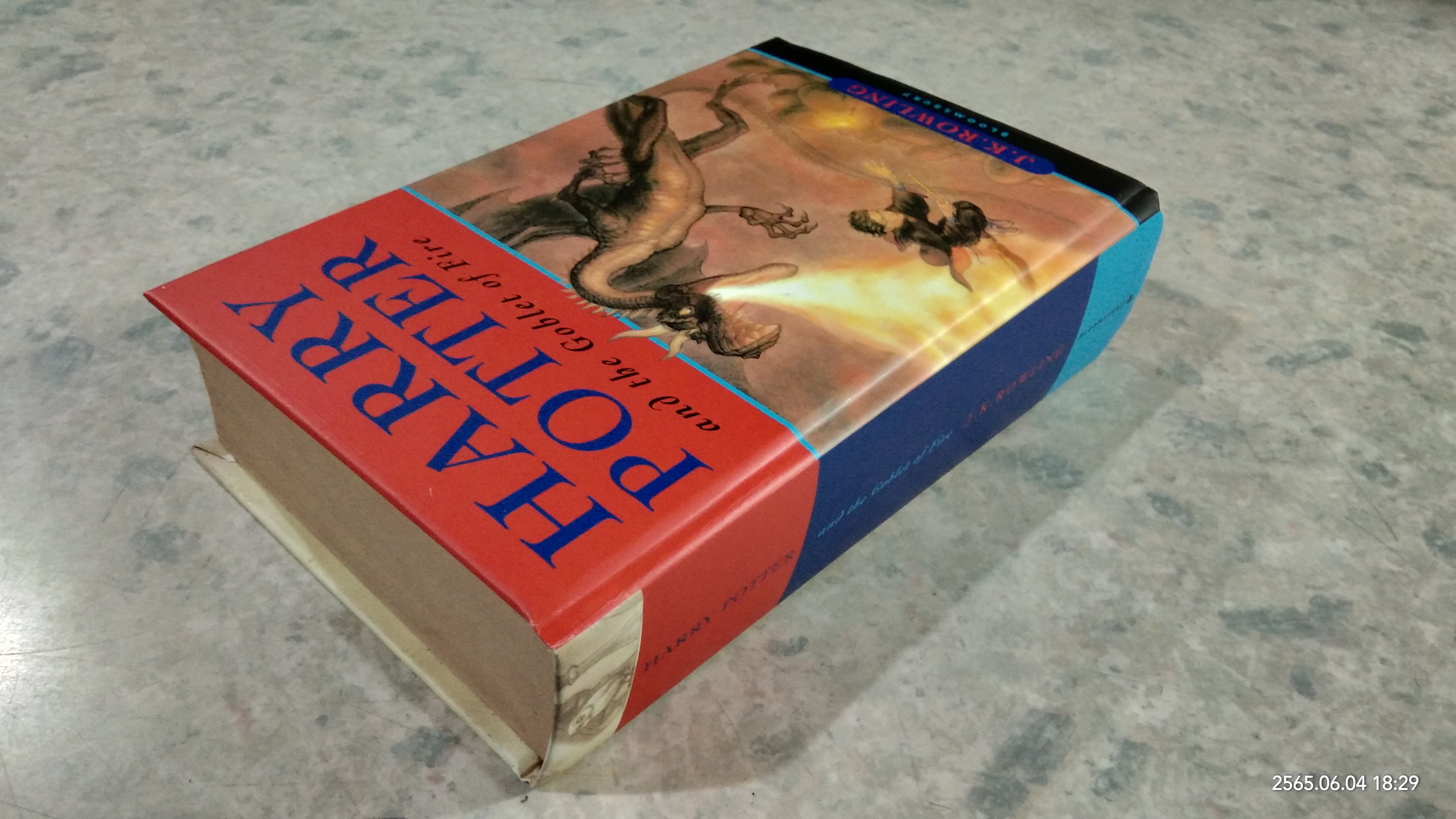 HARRY POTTER and the Goblet of Fire (มีรอยโดนน้ำ) / J.K.ROWLING