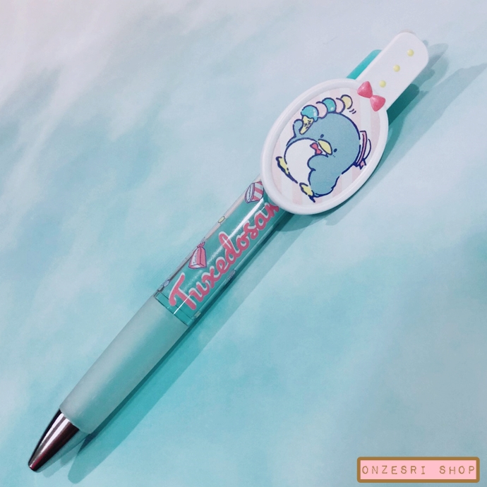 ปากกาหมึกดำ Pilot Opt. 2020 Sanrio Character Ranking (35th) Limited หัว 0.7 แบบ Tuxedo Sam ตรงคลิปที่หนีบเป็นแบบกด หนีบได้แน่น ไม่หลุดง่ายค่ะ