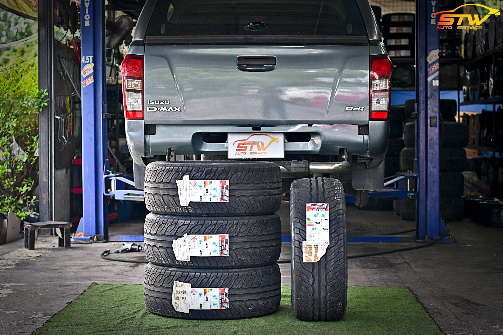 เปลี่ยนยาง ISUZU D-MAX LENSOTires D-One 255/55R18 109V
