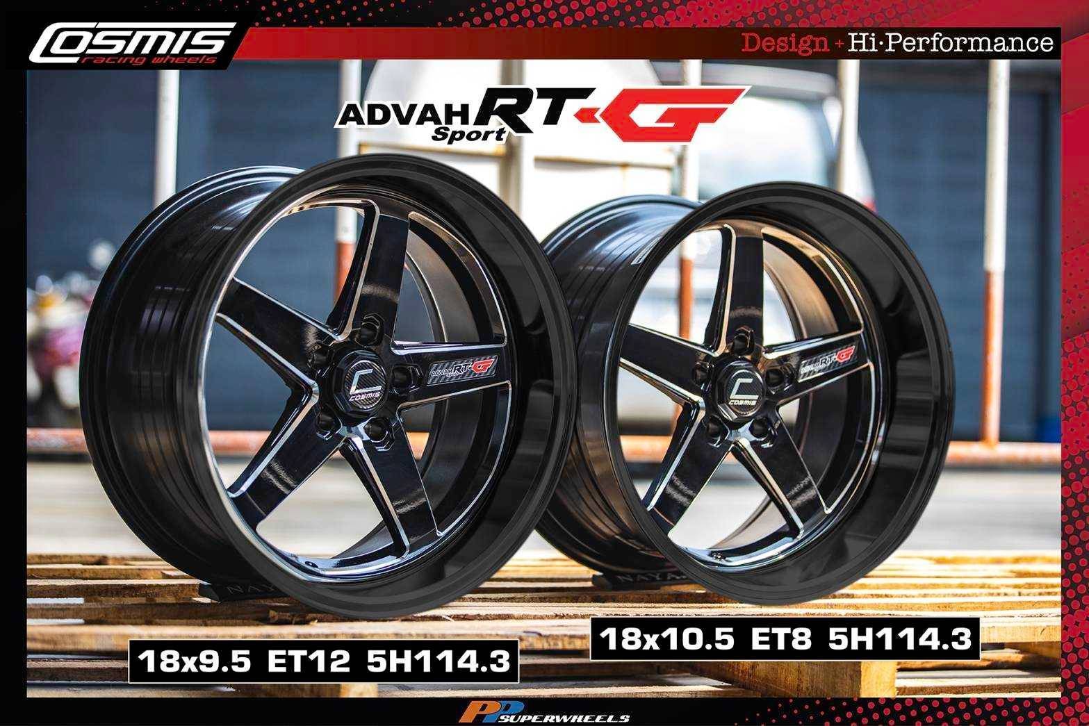 ล้อซิ่ง COSMIS RT-G ขอบ18 ราคาพิเศษ