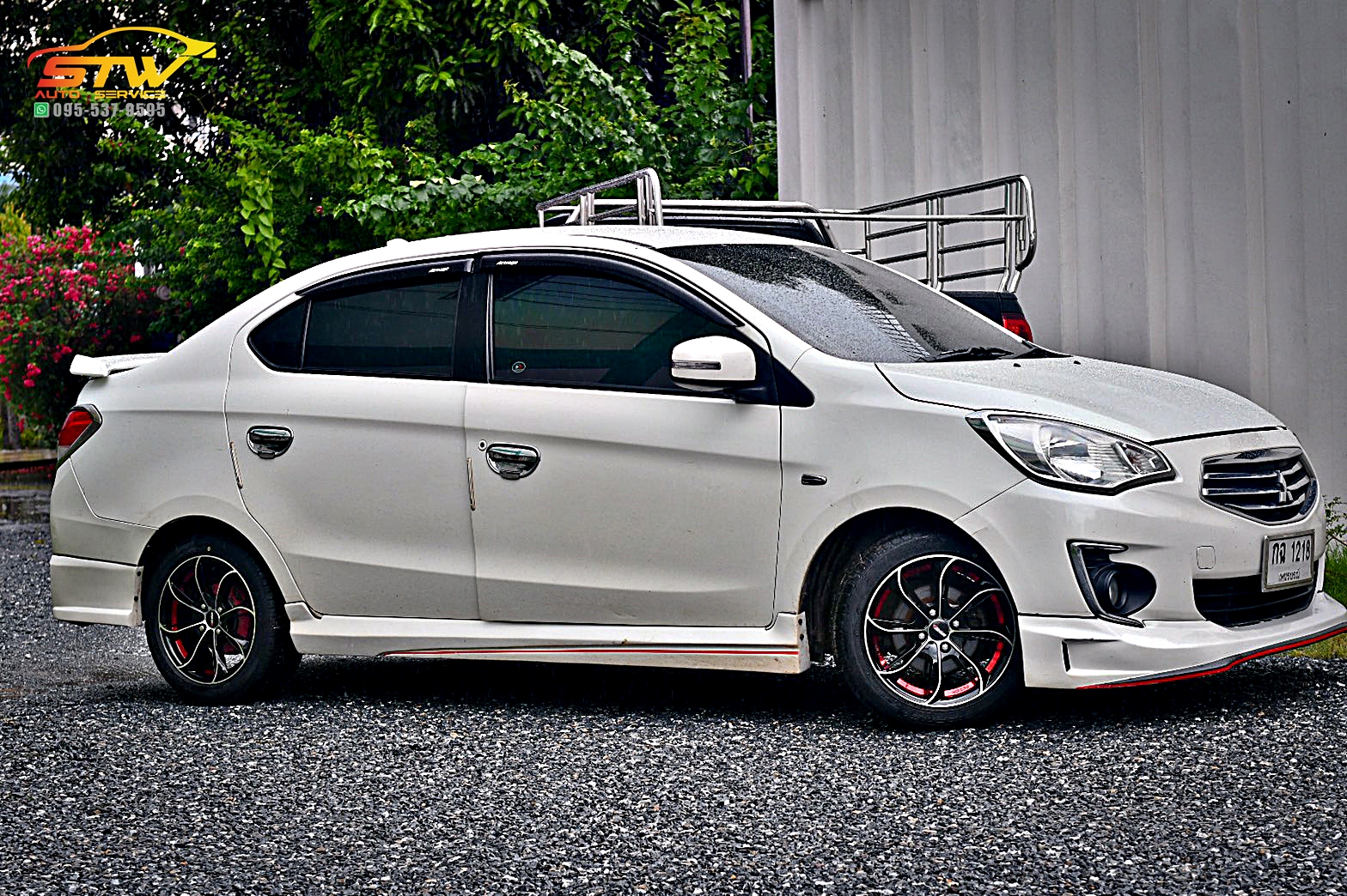 ล้อแม็กซ์ MGW MF-8036 ขอบ15+ยาง FIRENZA ST01A 195/50R15 82V