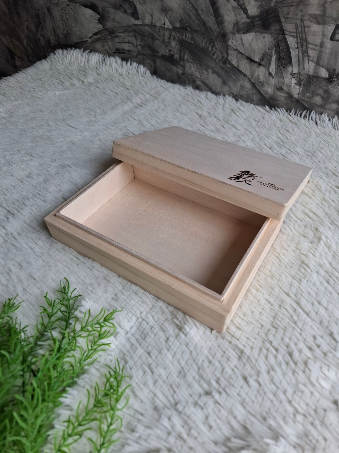 กล่องไม้ใส่อาหาร