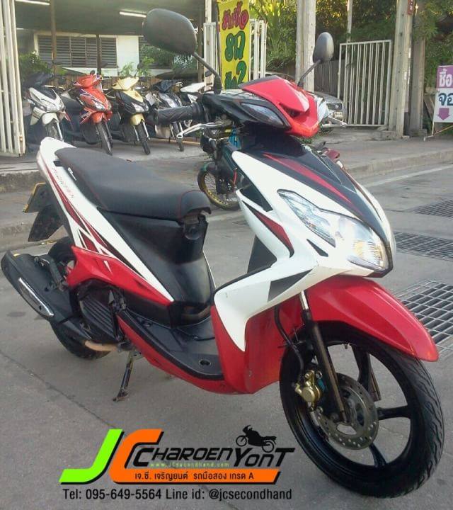 มาใหม่หล่อๆ อีกคันครับ Yamaha Mio 125 ล้อแม็ก ปี 53 รถสภาพดี ชุดสีสด สวย ชุดสีเดิม