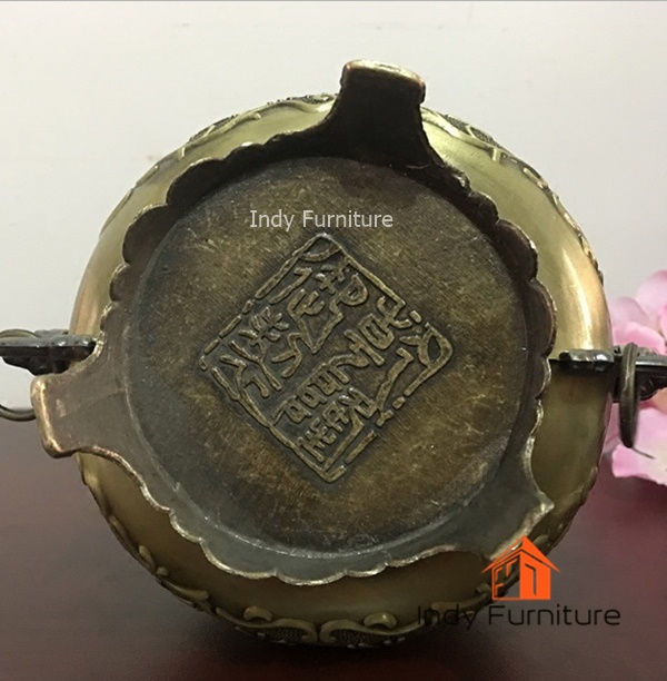 ที่จุดกำยาน รุ่น Lnw โลหะสีทองเหลือง ขนาดใหญ่