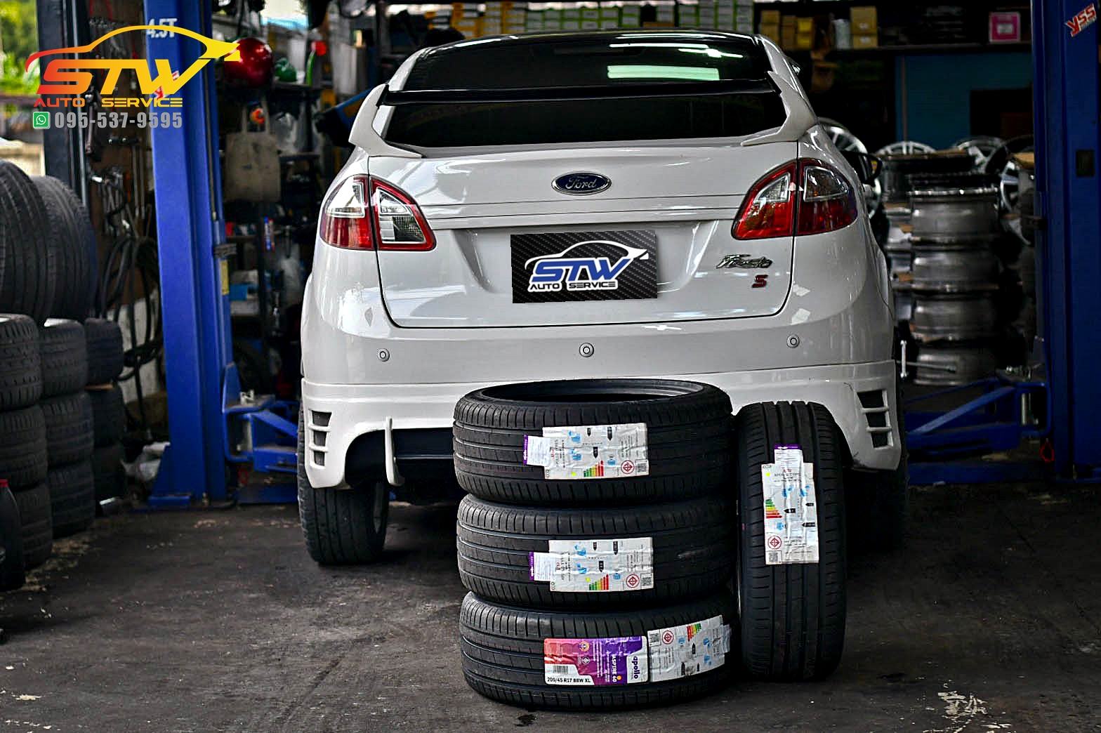 ยางใหม่ APOLLO Aspire 4G 205/45R17 88W