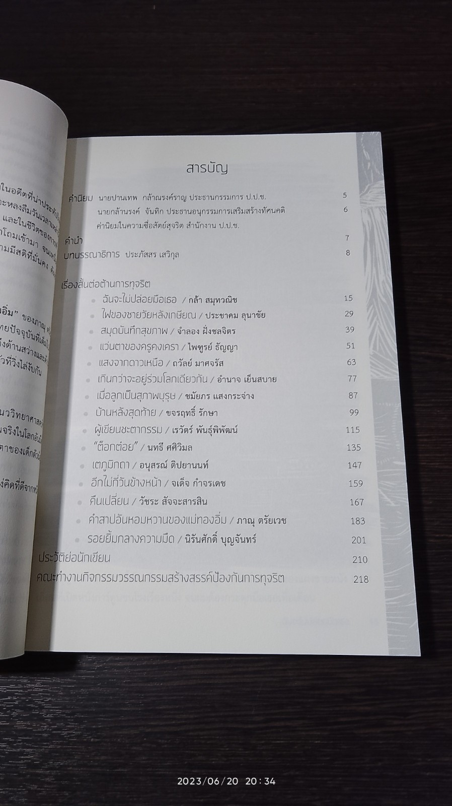 ฉันจะไม่ปล่อยมือเธอ / รวมเรื่องสั้นต่อต้านการทุจริต