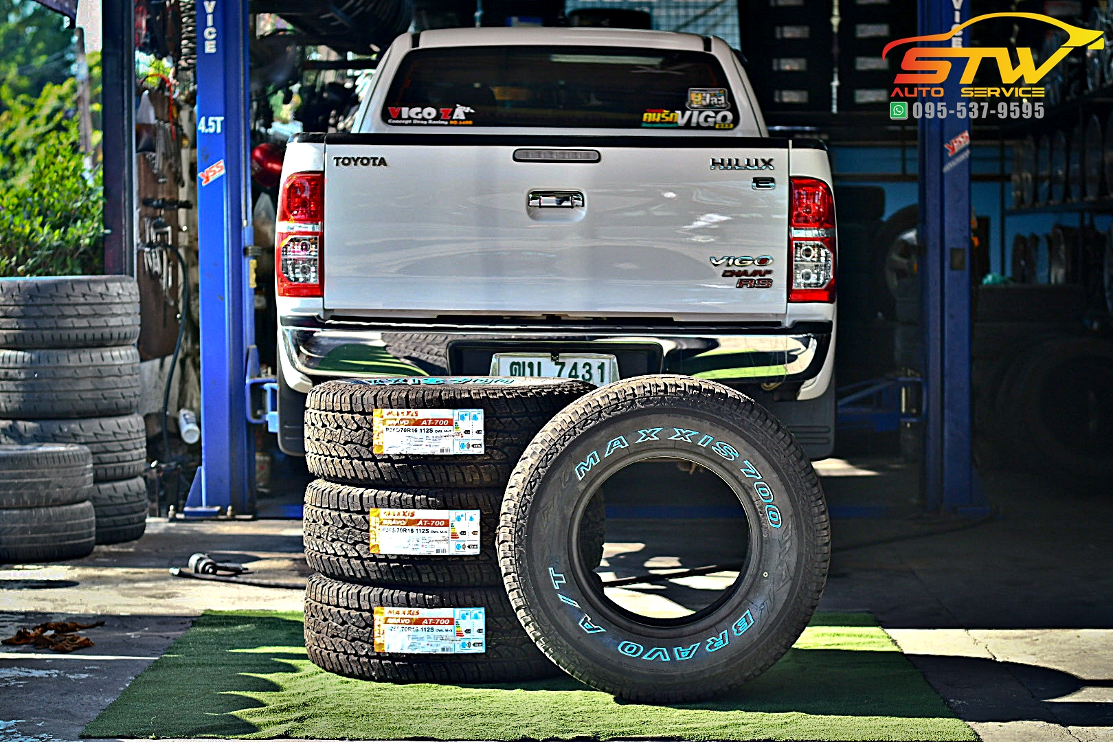 ยางใหม่ MAXXIS BRAVO AT-700 265/70R16 112S