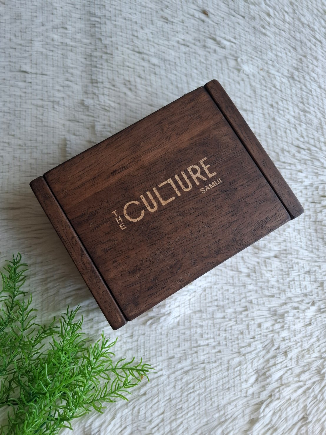 กล่องไม้ยางพารา