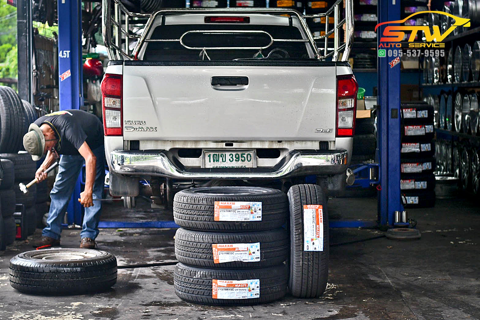 ยางใหม่ MAXXIS MA-579 215/70R15 109/107Q 8PR