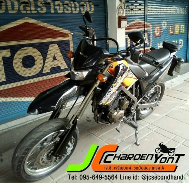 นานๆจะมาที "รถแนววิบาก" ใครหาอยู่รีบมาด่วน KAWASAKI D-TRACKER 150 จดทะเบียนปี 56 เครื่องดีแน่นเดิมจัด