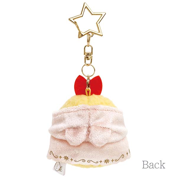 พวงกุญแจตุ๊กตา Sumikko Gurashi Rabbit's Mysterious Charm ห่วงรูปดาว แบบหางกุ้งเทมปุระ ขนาด 6 x 5.5 x 4.5 ซม.