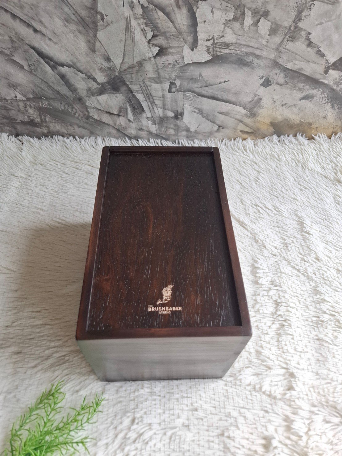 งานกล่องไม้ฝาสไลด์