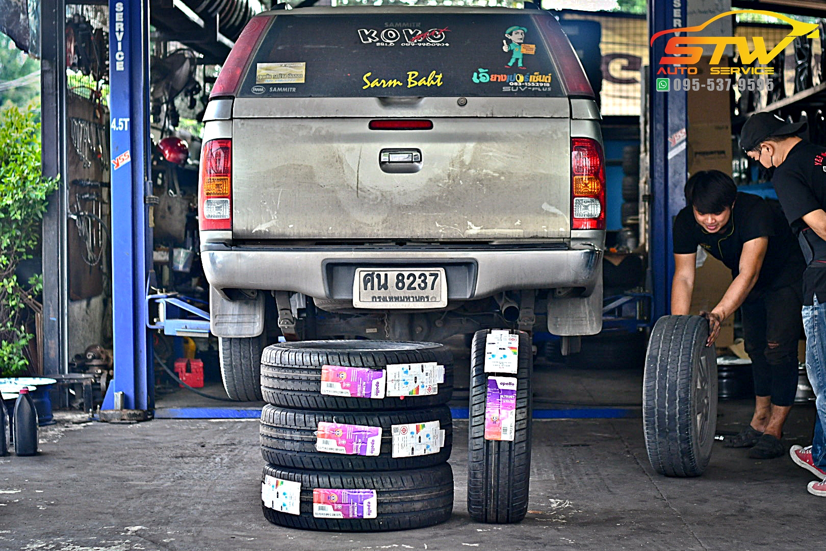 ยางใหม่ APOLLO Altrust LT 215/70R15 8PR 109/107S
