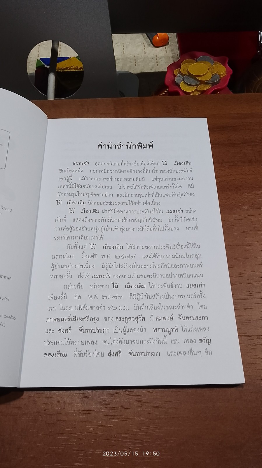 แผลเก่า / ไม้ เมืองเดิม