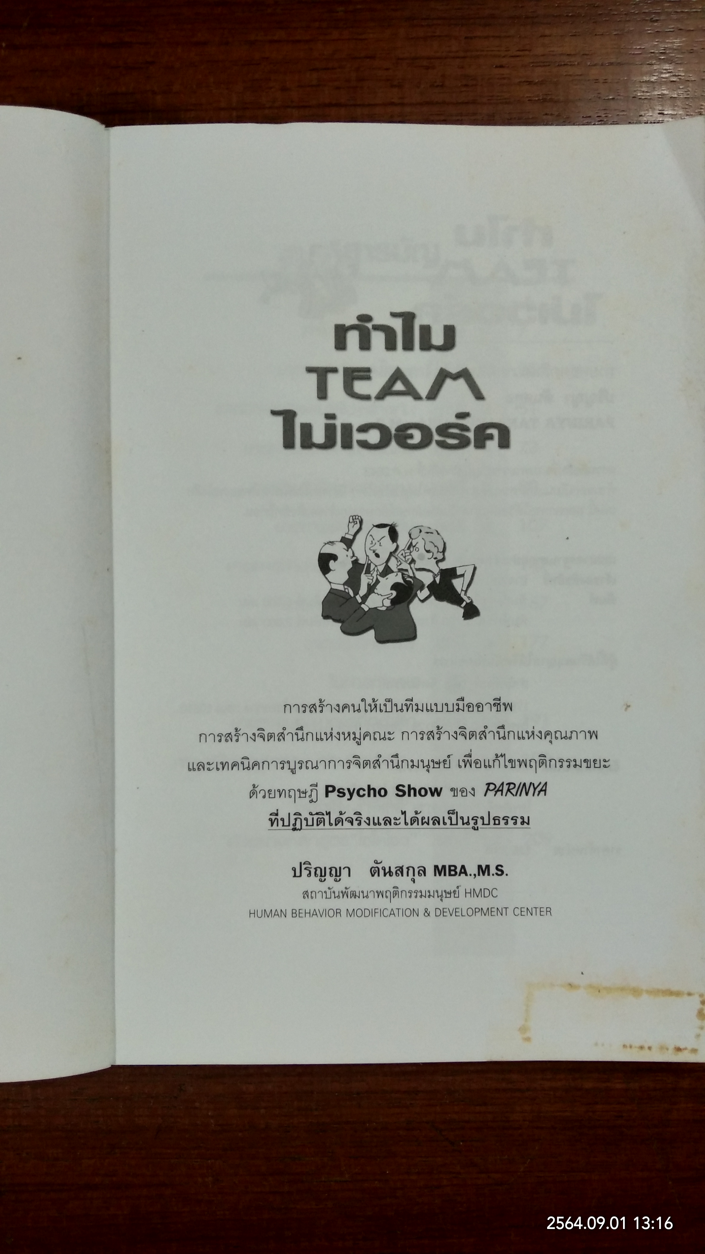 ทำไม TEAM ไม่เวอร์ค / ปริญญา ตันสกุล