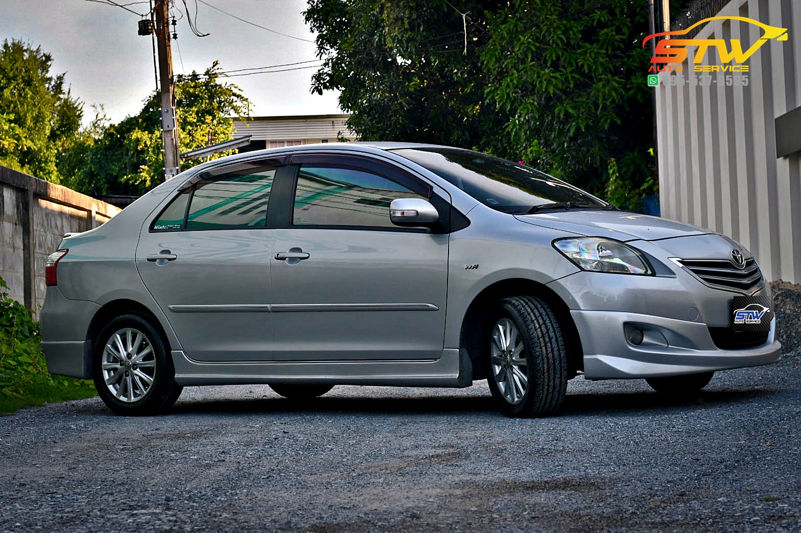 เปลี่ยนยาง TOYOYA VIOS BRIDGESTONE RE004 195/55R15 85W