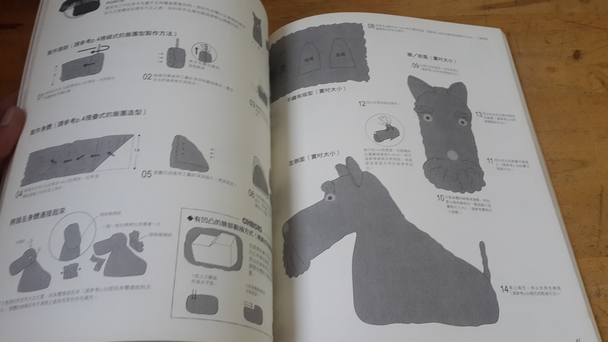 The cute Felty Dog (ภาษาจีน)