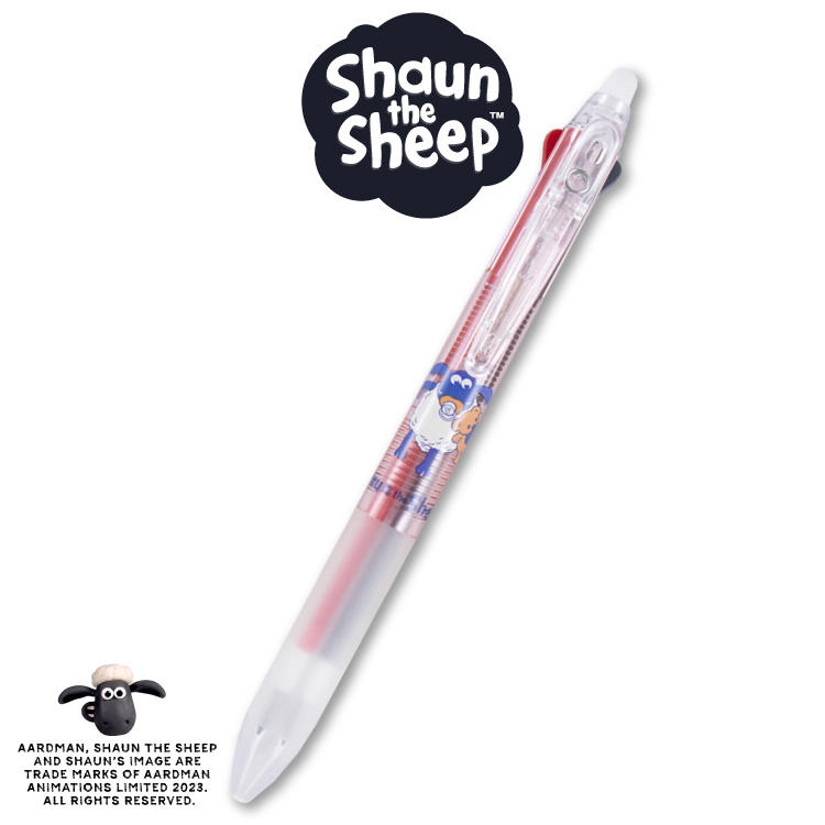 ปากกาลบได้ Pilot Frixion Ball 2 ลาย Limited หมึกมี 2 สี น้ำเงิน แดง ดำ หัว 0.38 ลาย Shaun the Sheep