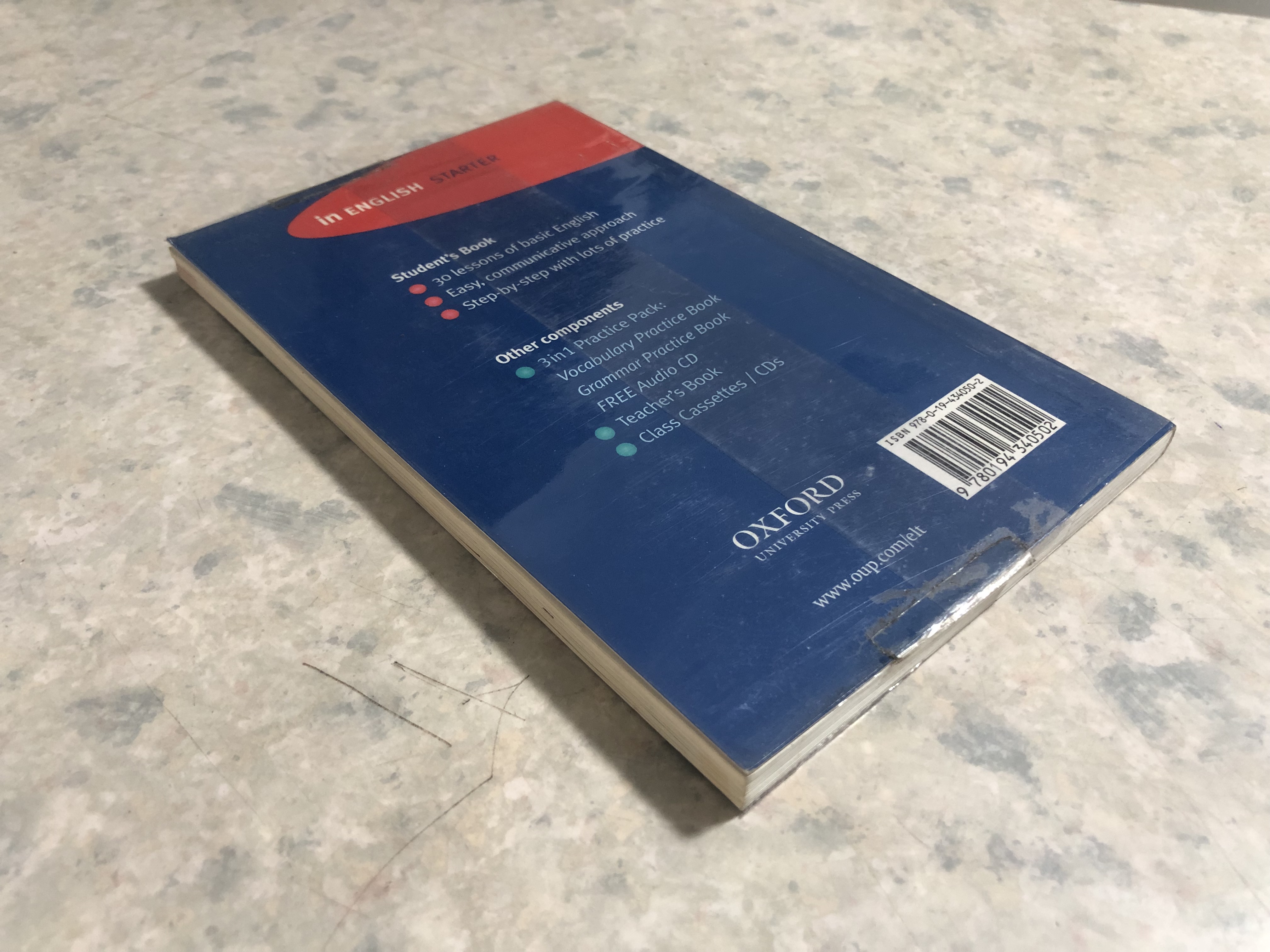 IN ENGLISH – STARTER STUDENT'S BOOK VINEY