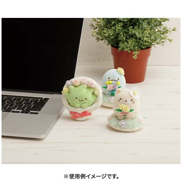 ตุ๊กตา Sumikko Gurashi - Zassou in the Fairy Flower Garden แบบ Tokage ขนาด 8 x 8 x 8 ซม.