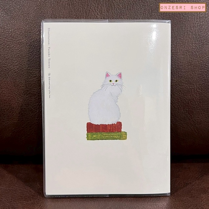 สมุด 2026 Schedule Book เล่มบาง A6 ลาย Yusuke Yonezu - Cat ขนาด 10.5 x 15.2 ซม. (48 หน้า) มีให้จดตั้งแต่เดือน 1/2026 - 12/2026 เป็นปฎิทินแบบ monthly