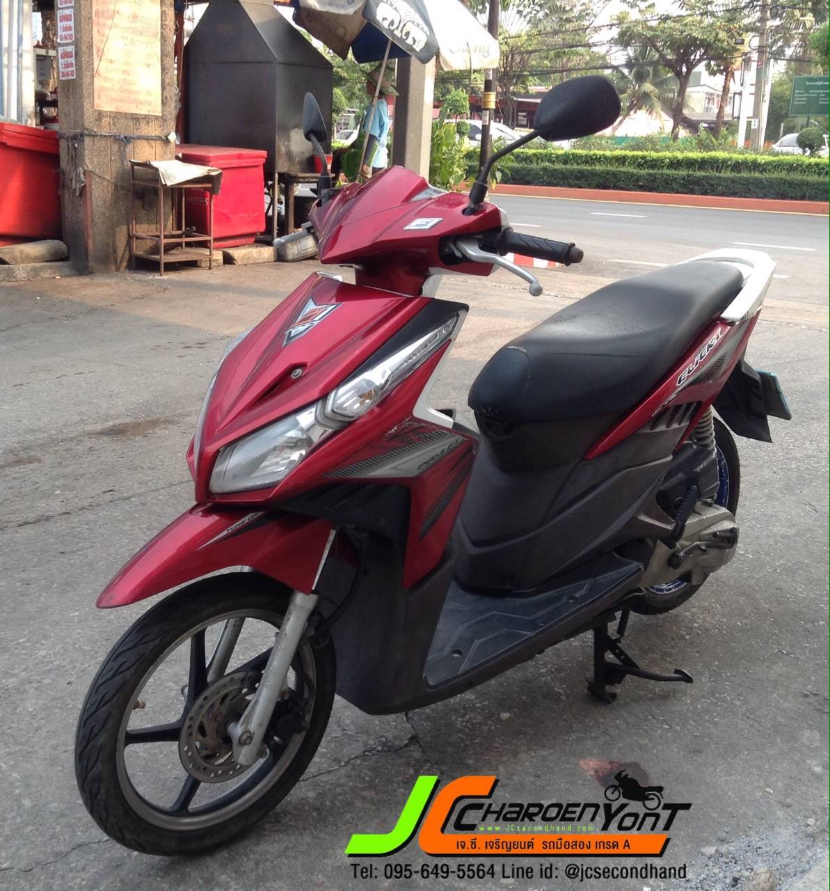 "รถบ้านแท้ๆ ขายตามสภาพ ราคาประหยัด" HONDA CLICK110i ตัวTop จดทะเบียนปี 54 สภาพเดิมๆ เครื่องดีชุดสีแท้มีรอยตามรูป