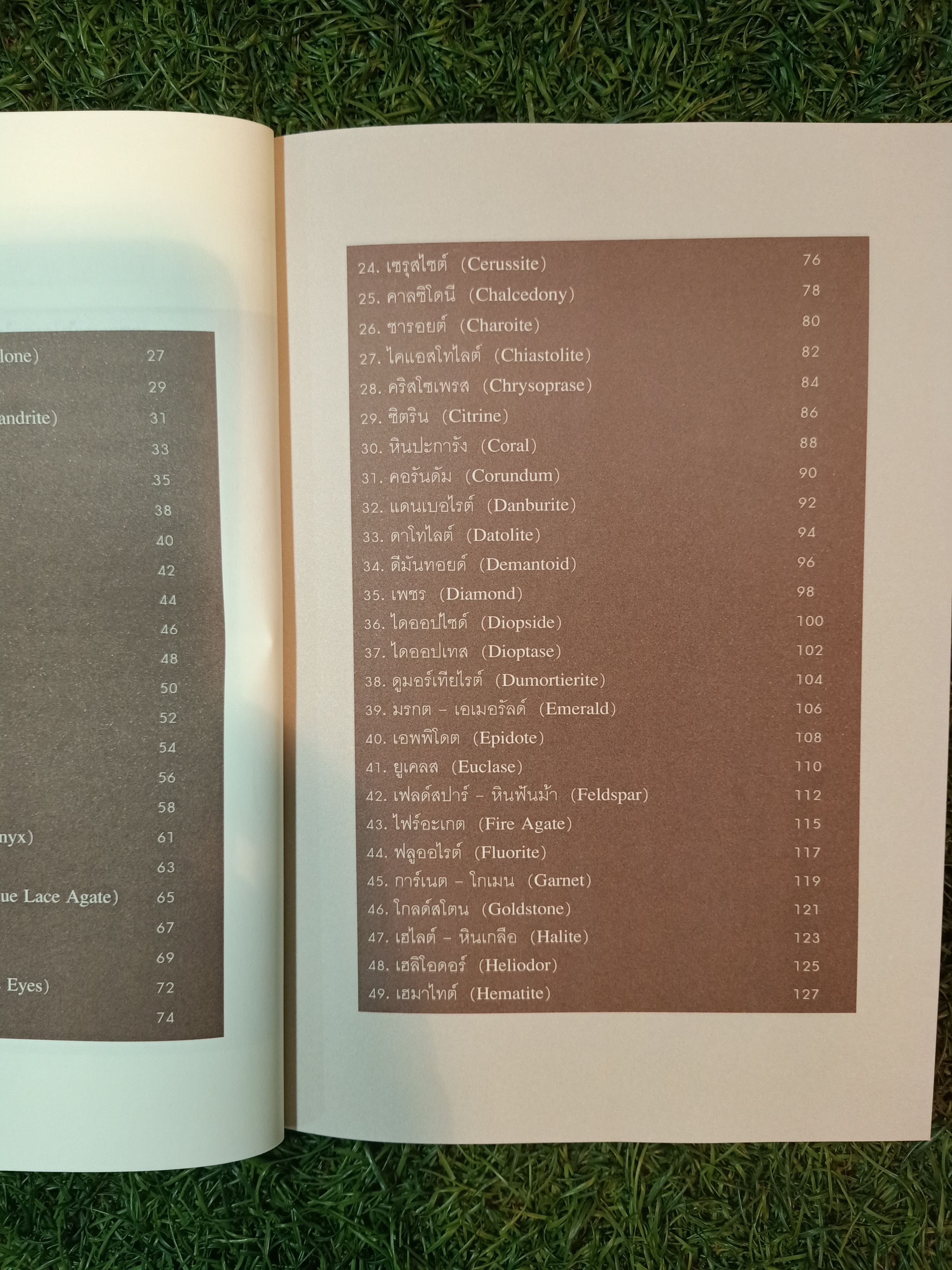 สรรพคุณวิเศษ 100 อัญมณีและหินสี เสริมดวง-เยียวยารักษาโรคร้าย / มงคล ทรัพย์ไพศาล