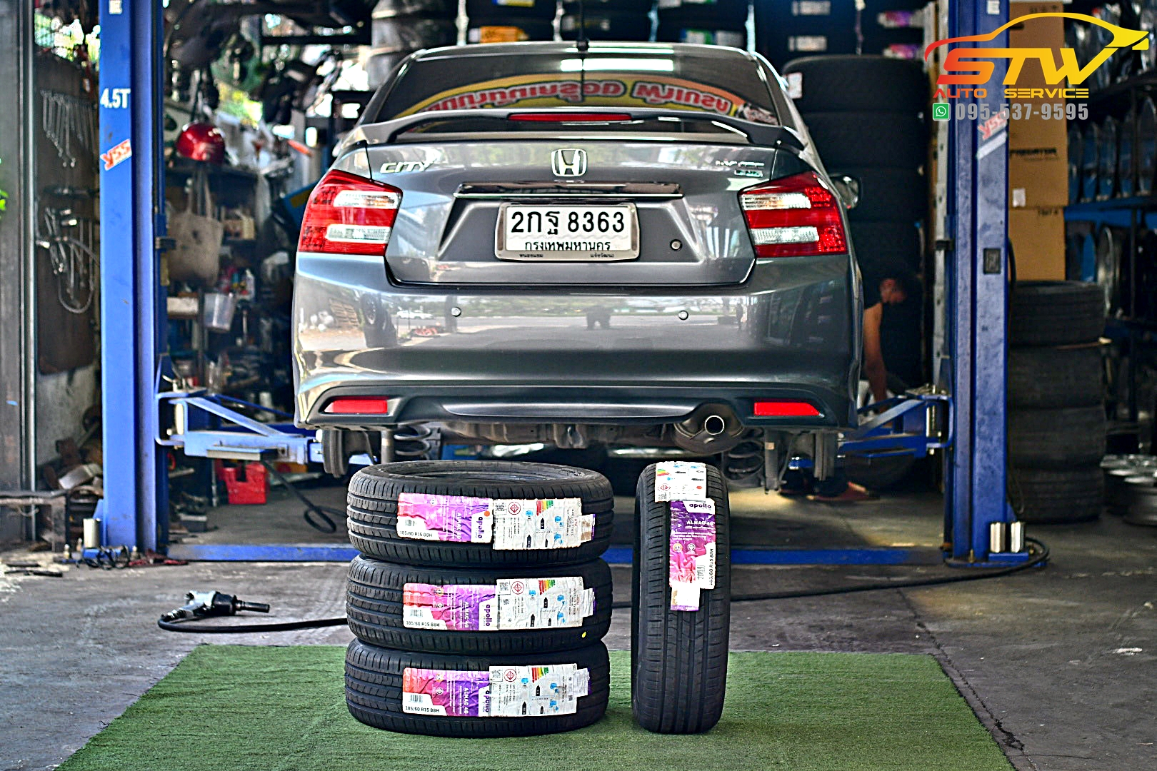 ยางใหม่ APOLLO Alnac 4G 185/60R15 88H