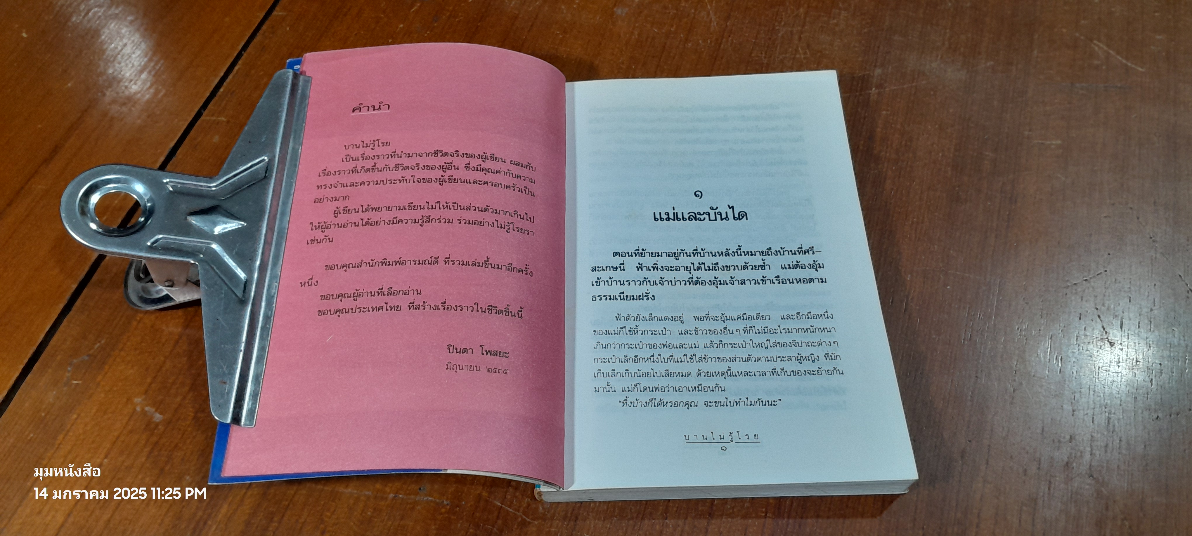 บายไม่รู้โรย / ปินดา โพสยะ