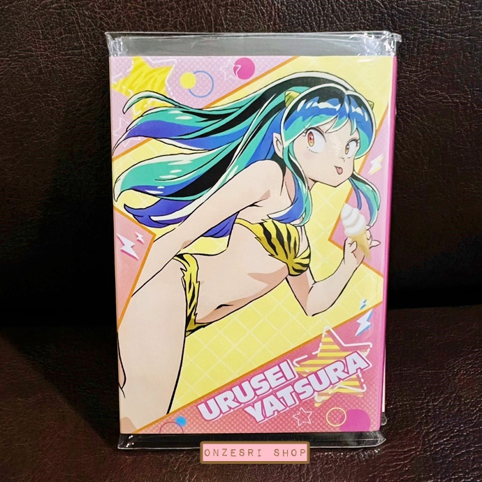 กระดาษโน้ต Memo แบบเล่มลาย URUSEI YATSURA ลามู สาวน้อยจากต่างดาว ขนาด 7.7 x 10.8 x 1.2 ซม. กระดาษมี 4 ลาย รวม 80 แผ่น