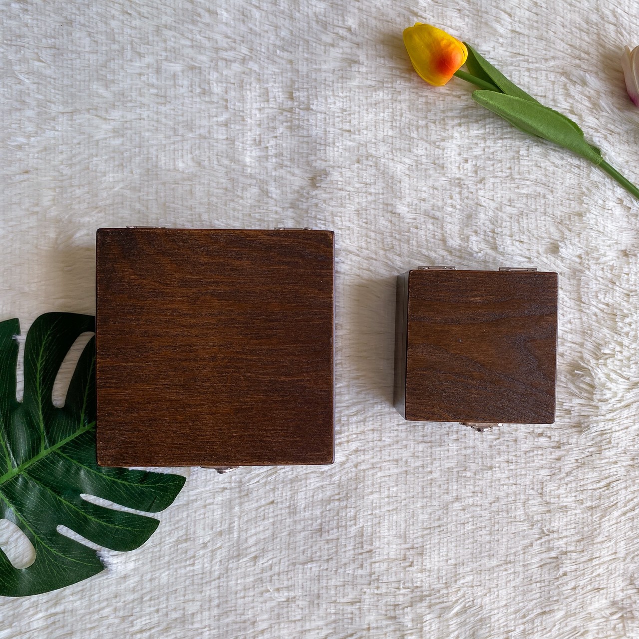 กล่องไม้ฝาล็อค ไซส์ M (Wooden lock box, M size)