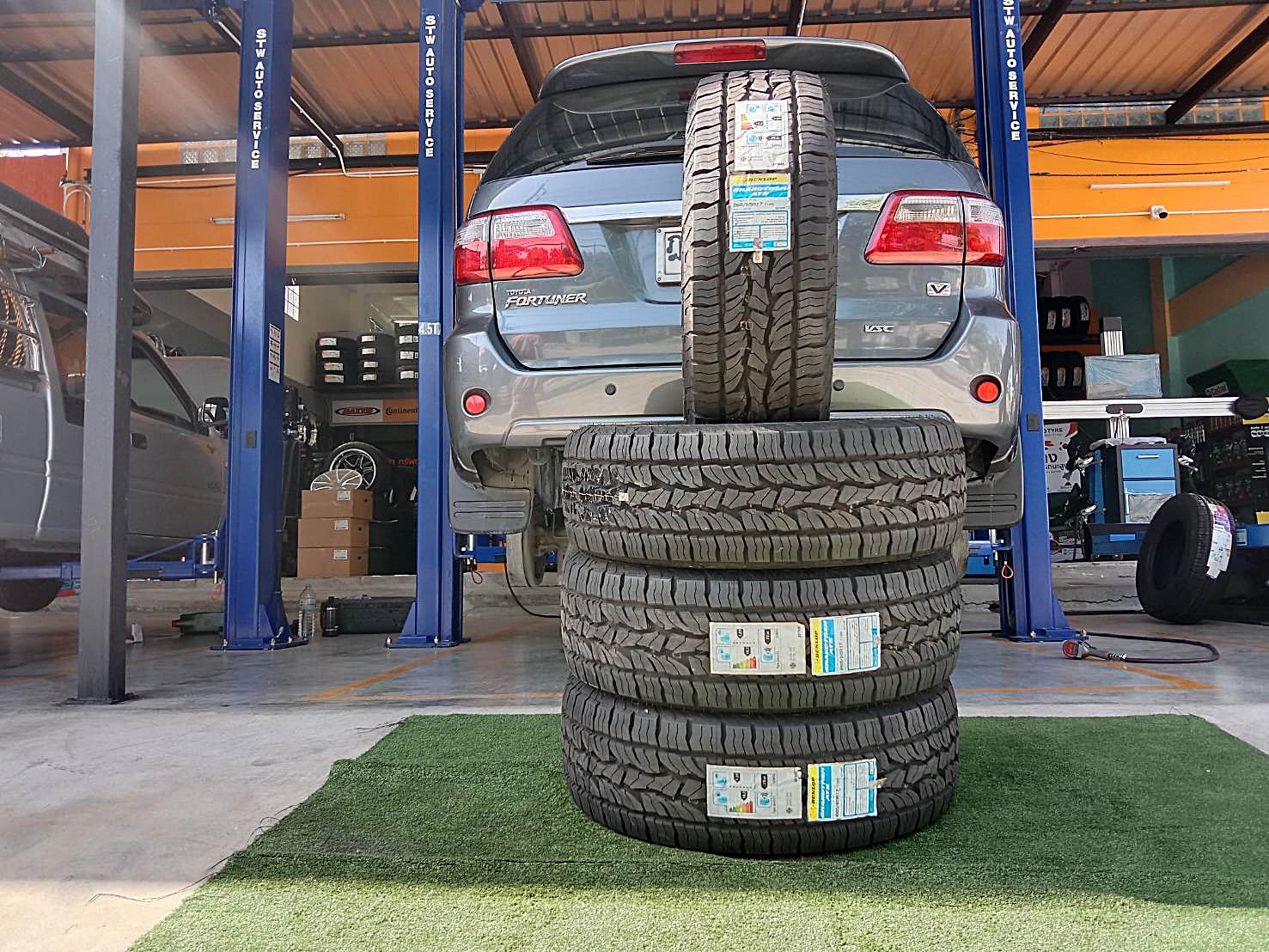 ยางใหม่ DUNLOP GRANDTREK AT5 265/65R17
