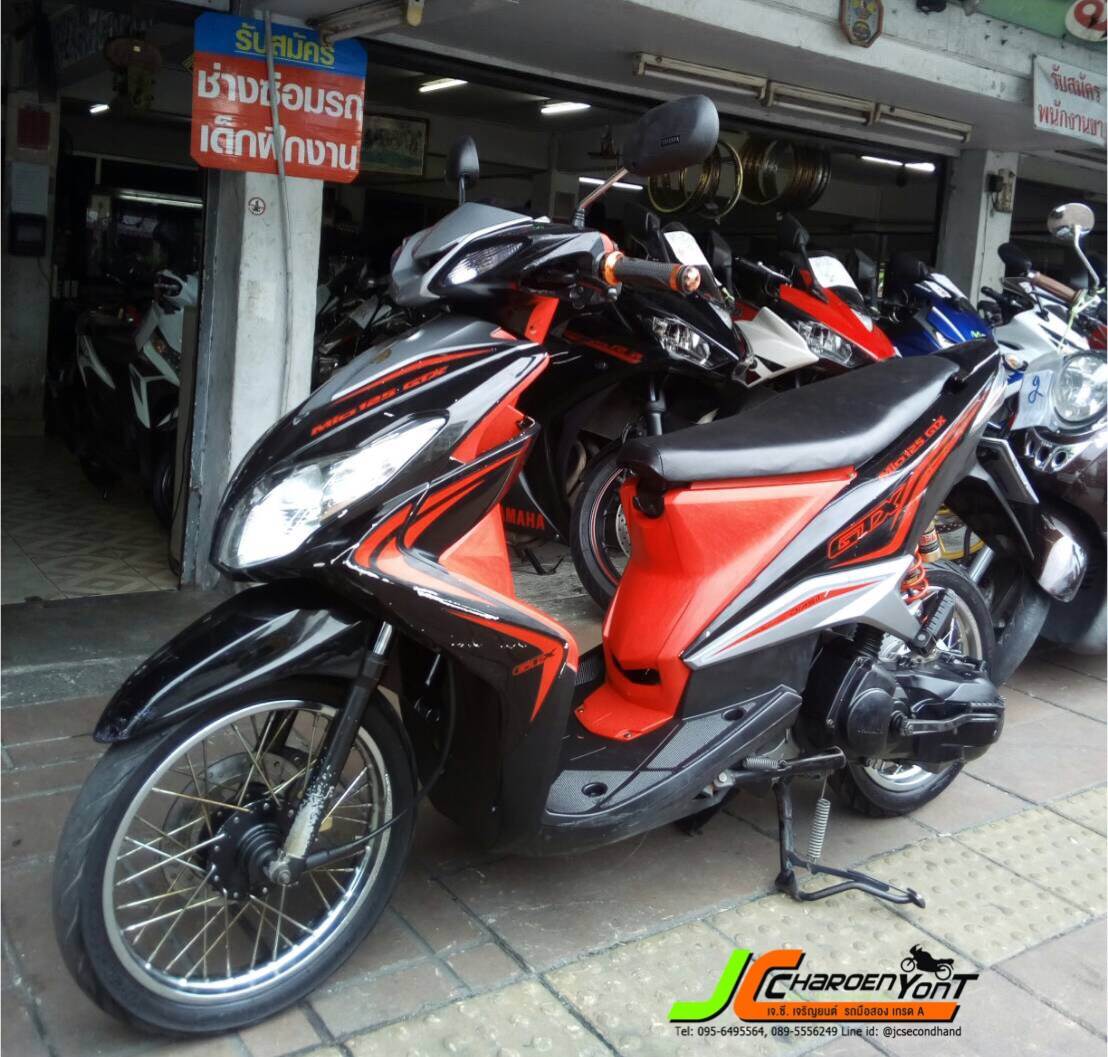 "รถบ้านเทินร์มา" Yamaha MIO125 จดทะเบียนปี 53 เครื่องดีราคาเบา คาร์บูเดิมสตาร์ทติดง่าย