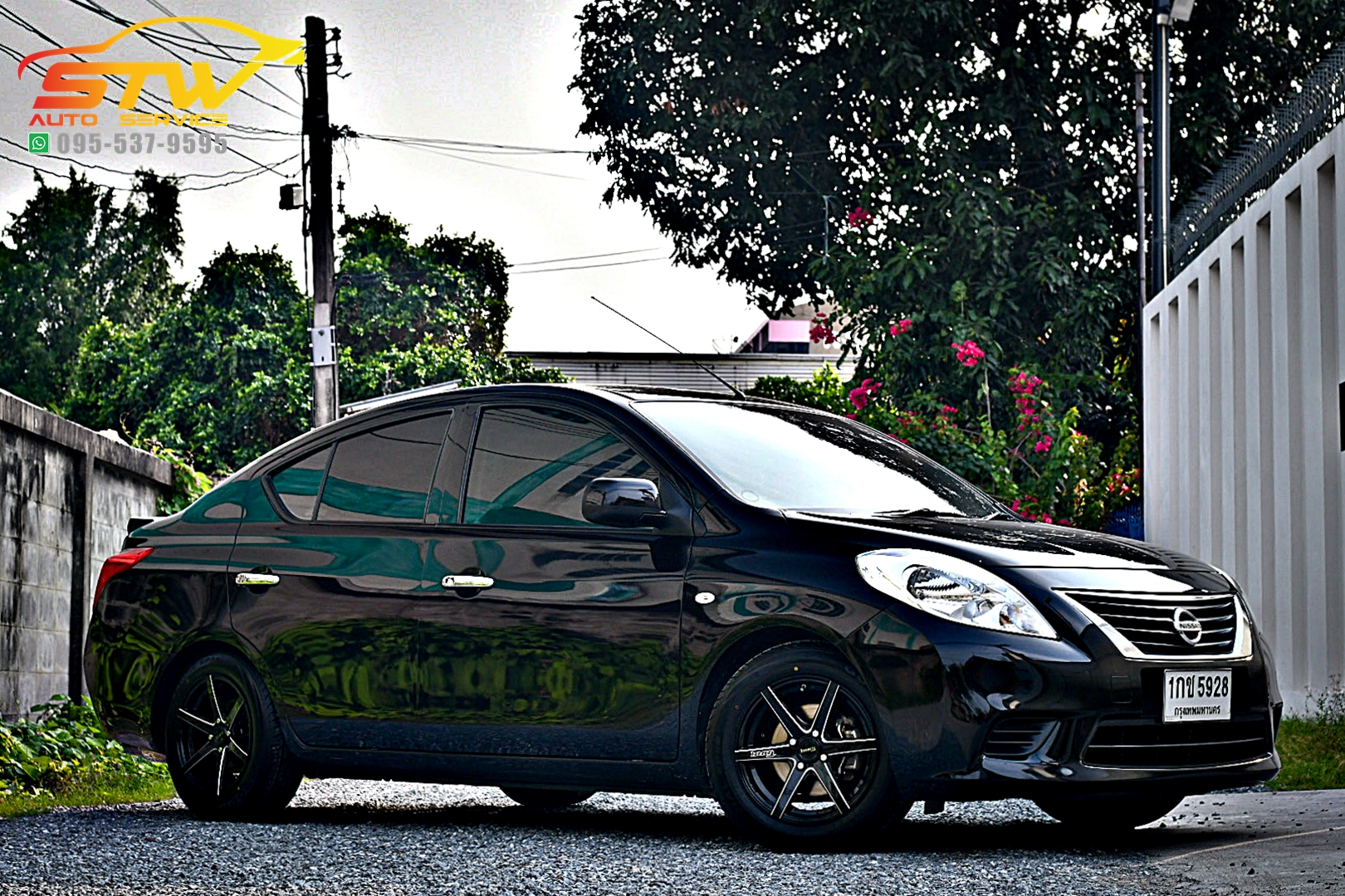 ล้อแม็กซ์ TORQ JAG งาน APP ขอบ15นิ้ว+ยาง GOODRIDE RP88 195/60R15