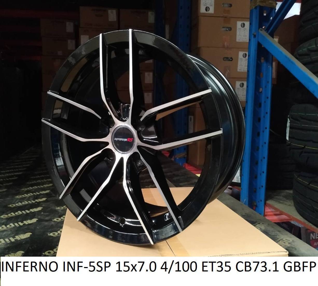 ล้อแม็กซ์ INFERNO INF-5SP ขอบ15นิ้ว ราคาพิเศษ