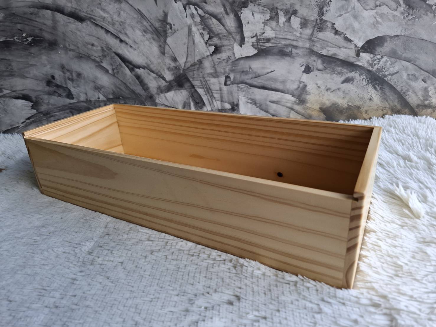 กล่องไม้ฝาสไลด์อครีลิค