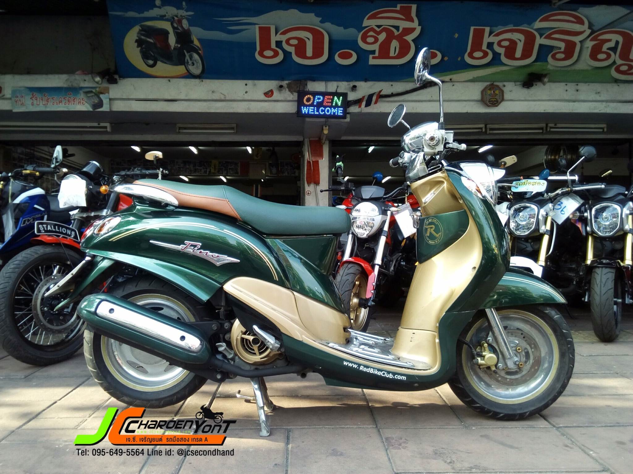 "รถบ้านมือเดียว" แต่งภายนอกสไตล์คลาสสิค มาแล้วจร้า กับ YAMAHA FINO Classic