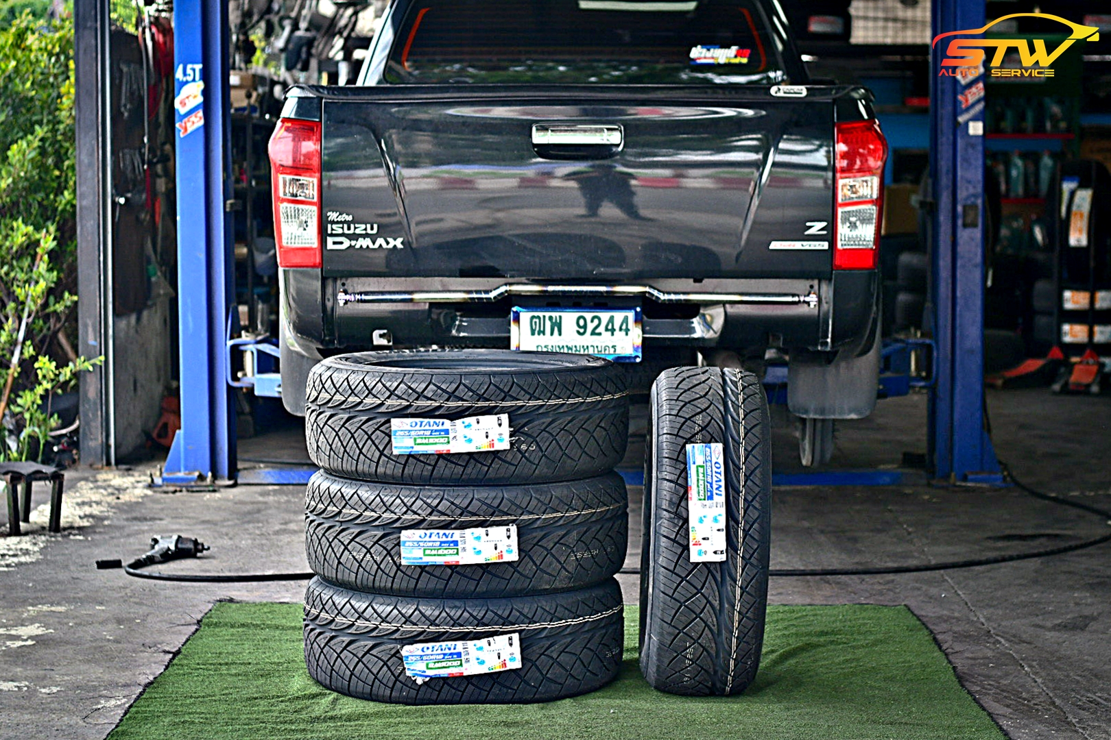 ยาง OTANI BM1000 265/60R18 114V ติดตั้งใส่ ISUZU HI-Lander