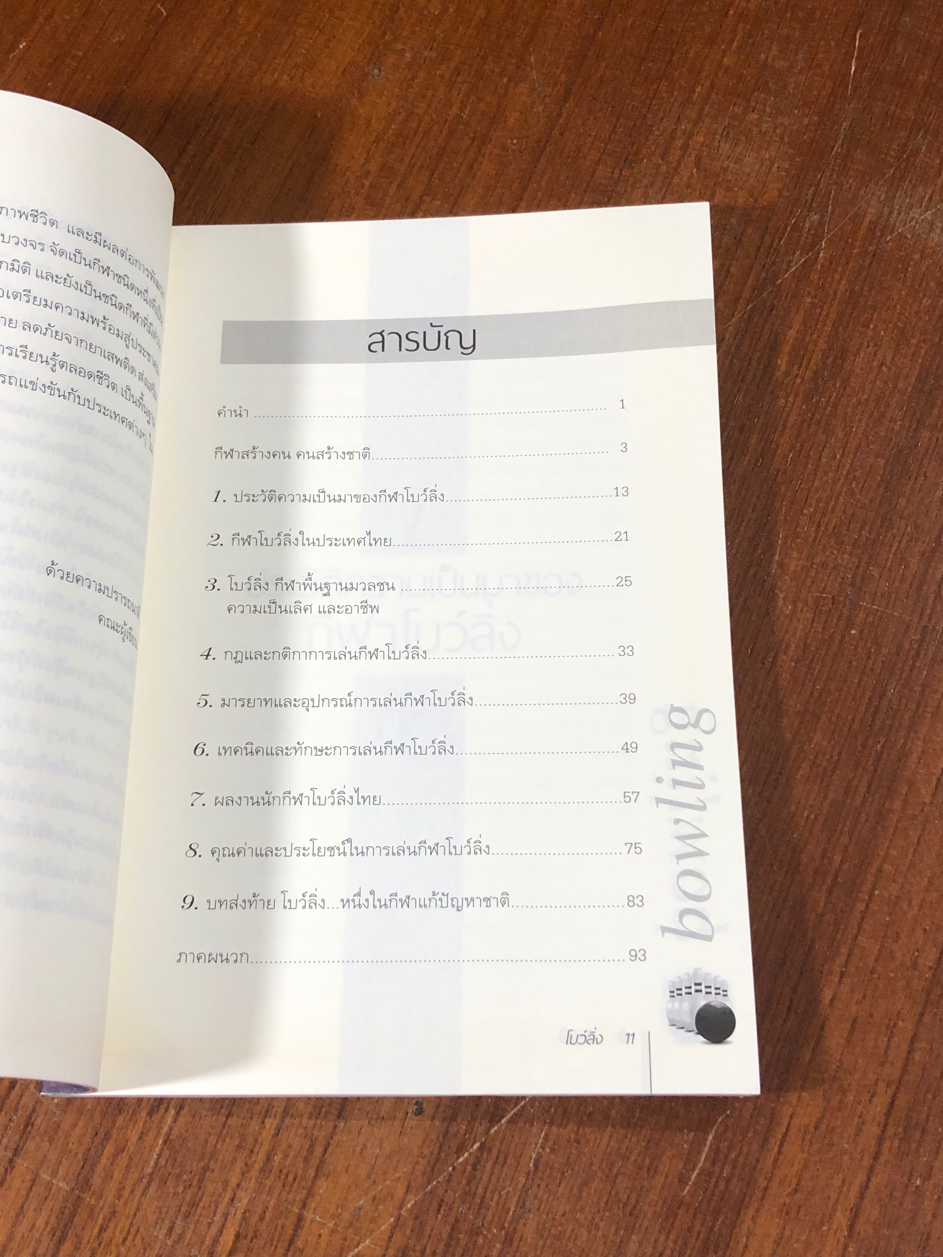 โบว์ลิ่ง / อภิชาติ อ่อนสร้อย และปรีชา ศิริรัตน์ไพบูลย์ (มีรอยโดนน้ำ)