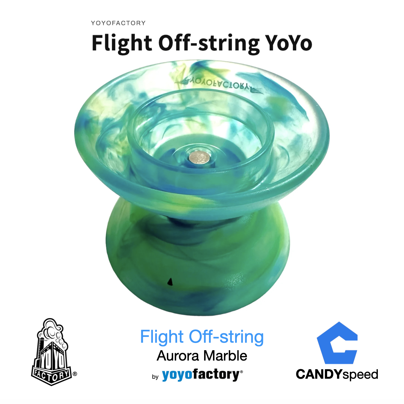 yoyo โยโย่ yoyofactory Flight Off-string | Offstring yoyo 4A | By CANDYspeed