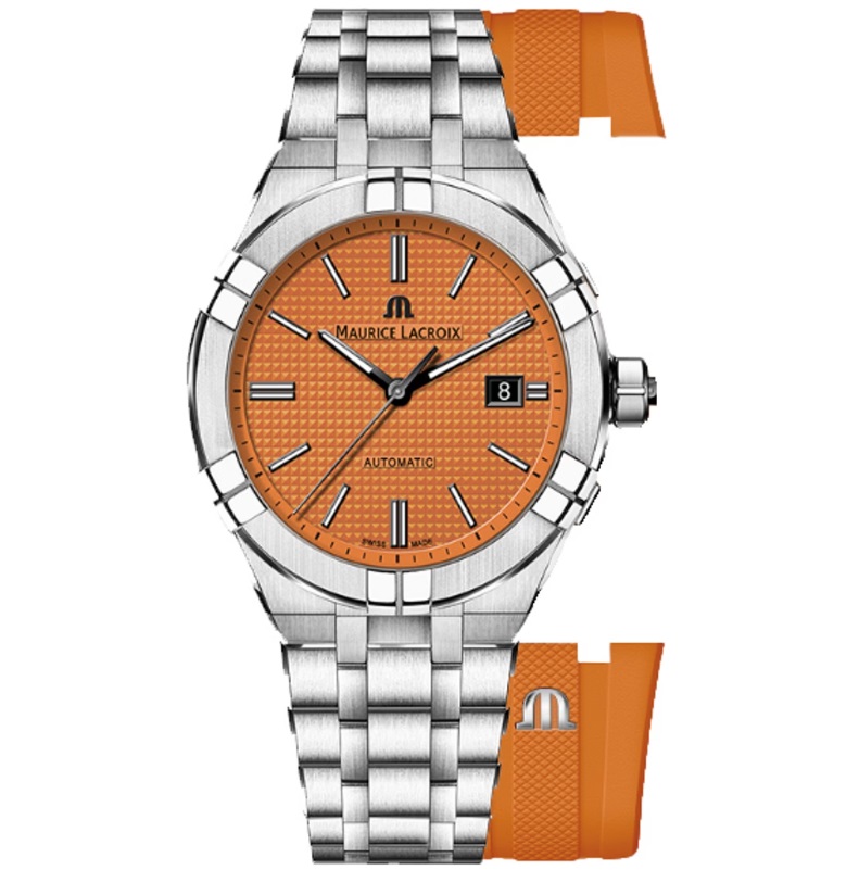 (ประกันศูนย์ไทย) Maurice Lacroix Aikon Automatic 42mm Summer Vibe "Orange" Limited Edition