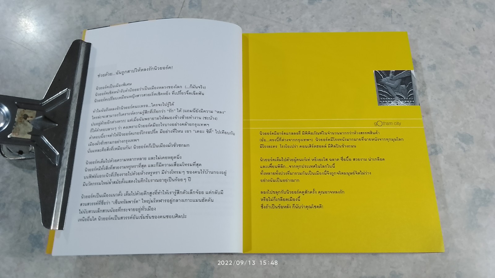 I love New York more than ever / นวรัตน์ รุ่งอรุณ