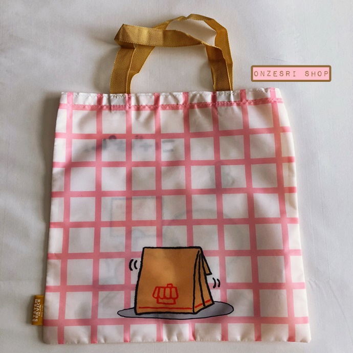 กระเป๋า San-X All Stars Eco Bag แบบ Kogepan ขนาด 29 x 29 ซม. เป็นผ้าร่มบาง