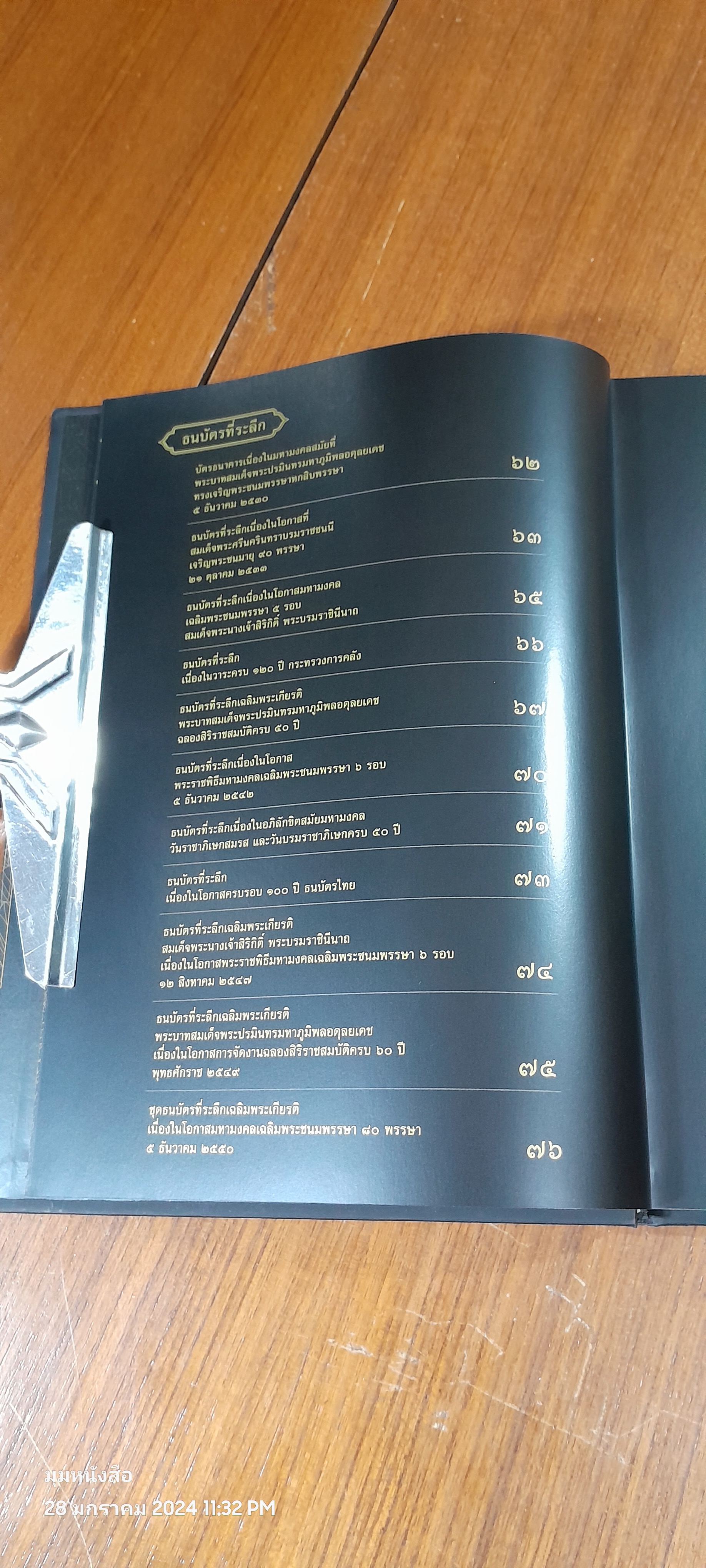 ธนบัตรรัชกาลที่ ๙ เอกลักษณ์แห่งองค์พระมหากษัตริย์และความเป็นไทย / ธนาคารแห่งประเทศไทย